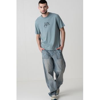 Tricou din bumbac cu imprimeu logo