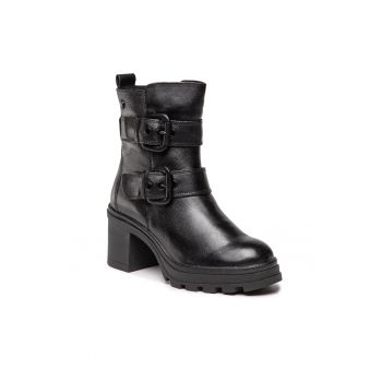 Botine dama -  301226864 - Piele naturala - Negru