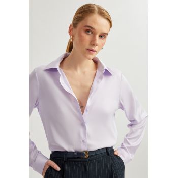 Camasa regular fit cu guler clasic