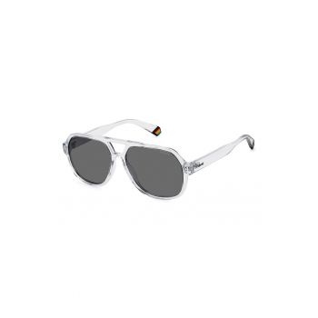 Ochelari de soare aviator cu lentile polarizate si moddel unisex