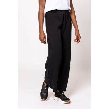 Pantaloni din amestec de modal cu croiala ampla