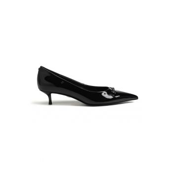 Pantofi de piele cu varf ascutit Kaya
