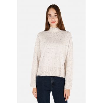 Pulover cu nopeuri multicolore