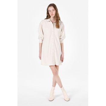 Rochie scurta cu nasturi