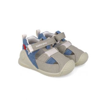 Sandale copii baieti din textil  252176-B103 - 19 - Gri