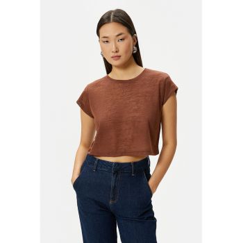 Tricou crop uni