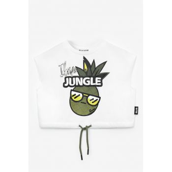 Tricou cu terminatie cu snur