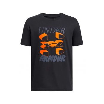 Tricou din amestec de bumbac cu imprimeu logo