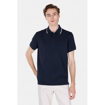 Tricou polo cu model uni