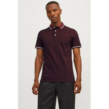 Tricou polo slim fit de bumbac organic Paulos
