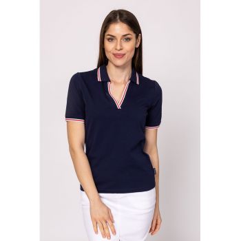 Tricou polo slim fit Denula