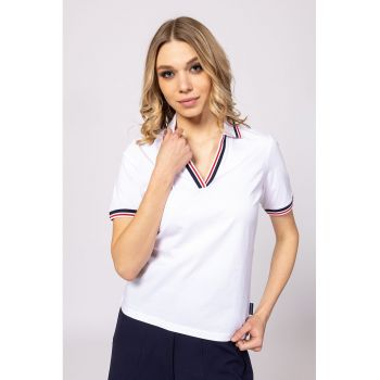Tricou polo slim fit Denula