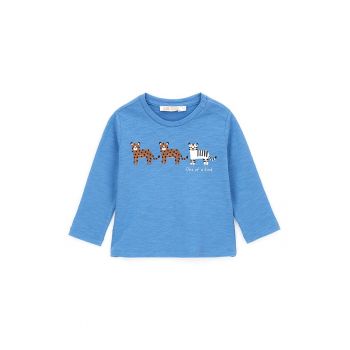 Bluza din bumbac cu imprimeu cu animale