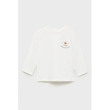 Bluza din bumbac cu imprimeu