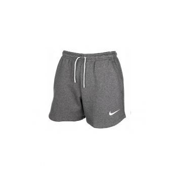 Pantaloni scurti dama -  Bumbac/Poliester - Alb/Gri -
