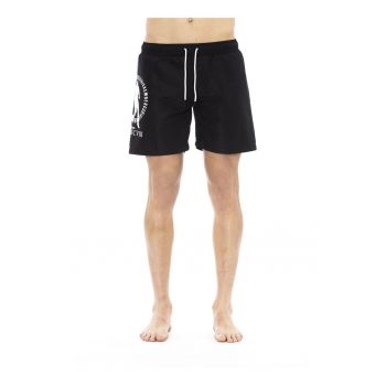Pantaloni scurti de baie cu imprimeu logo