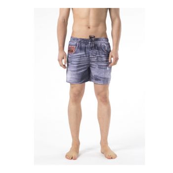 Pantaloni scurti de baie cu talie elastica