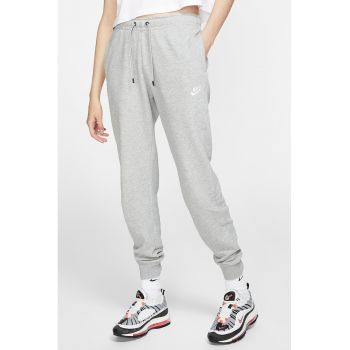 Pantaloni sport cu talie medie si buzunare laterale Sportswear Essential Club