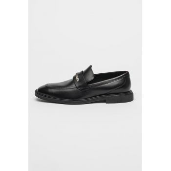 Pantofi loafer din piele cu model uni Gryff