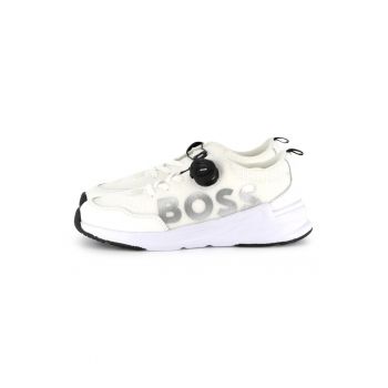 Pantofi sport cu logo supradimensionat