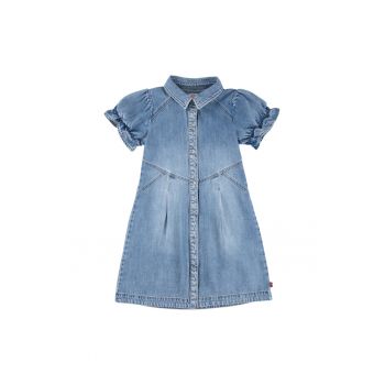 Rochie de denim cu nasturi