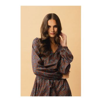 Rochie maxi dama -  Lair - maro