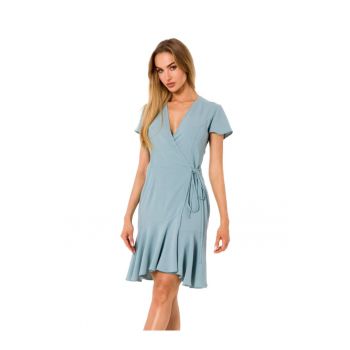 Rochie plic cu volan