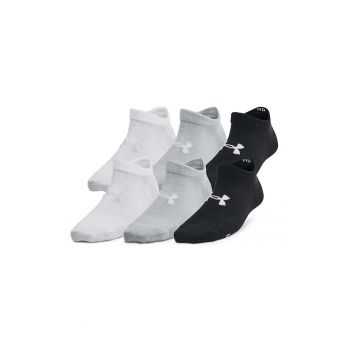 Set de sosete pana la glezna cu aspect striat - 6 perechi