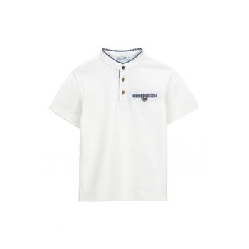 Tricou cu guler Mao