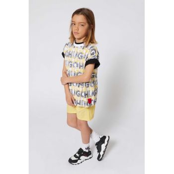Tricou cu imprimeu monograma
