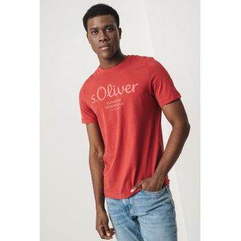 Tricou de bumbac cu imprimeu logo