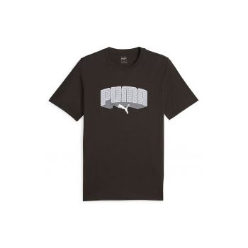 Tricou de bumbac cu imprimeu logo