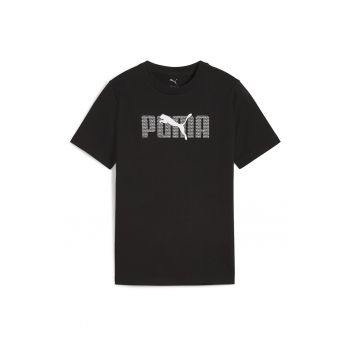 Tricou de bumbac cu logo