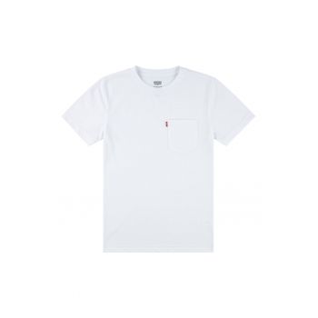 Tricou din amestec de bumbac cu buzunar frontal