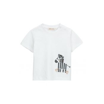 Tricou din bumbac cu imprimeu grafic
