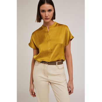 Bluza-tunica cu maneci scurte