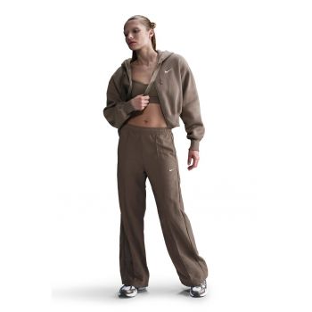 Pantaloni cu croiala ampla cu buzunare laterale