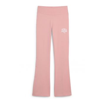 Pantaloni evazati cu logo