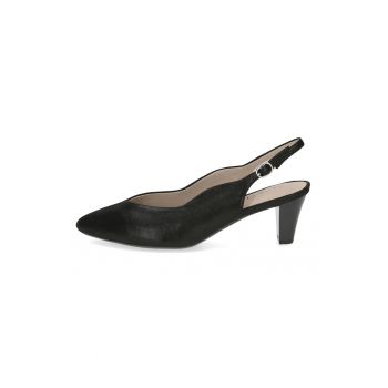 Pantofi de piele cu varf ascutit