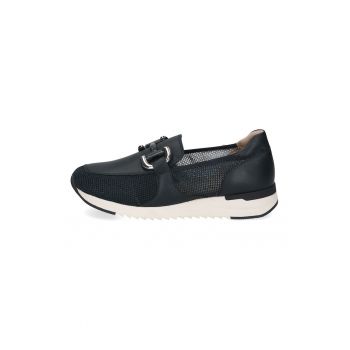 Pantofi loafer de piele cu detalii metalice