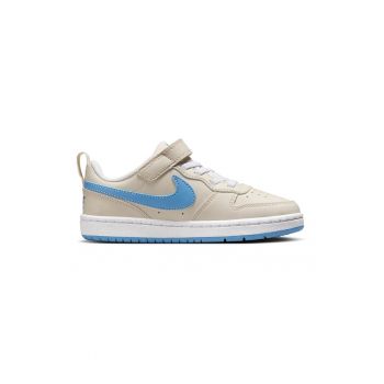 Pantofi sport de piele ecologica cu velcro Court Borough