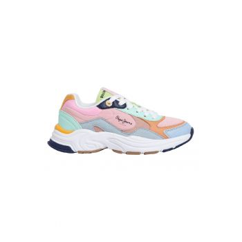 Pantofi sport masivi colorblock