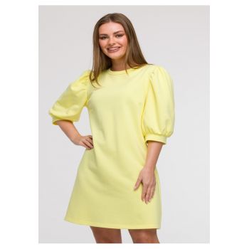 Rochie cu maneci bufante -
