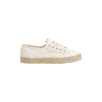 Tenisi-espadrile de bumbac