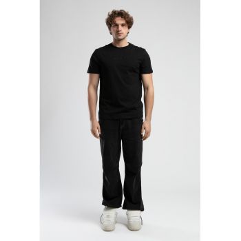 Tricou cu detaliu cu broderie logo Empire