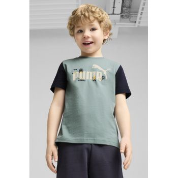 Tricou cu imprimeu logo pe piept