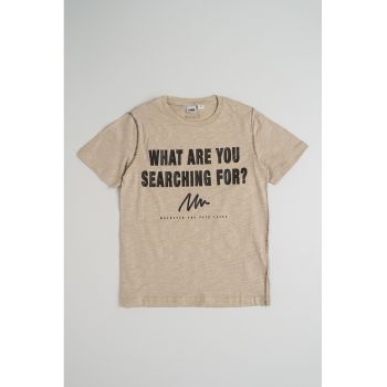 Tricou cu imprimeu text