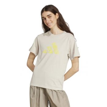 Tricou din bumbac cu imprimeu logo
