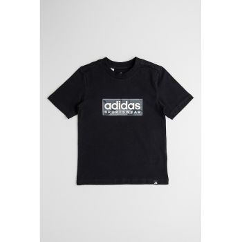 Tricou din bumbac cu imprimeu logo