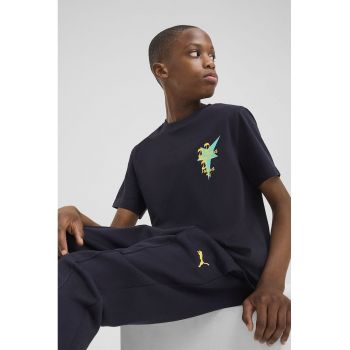 Tricou din bumbac cu imprimeu pe partea din spate